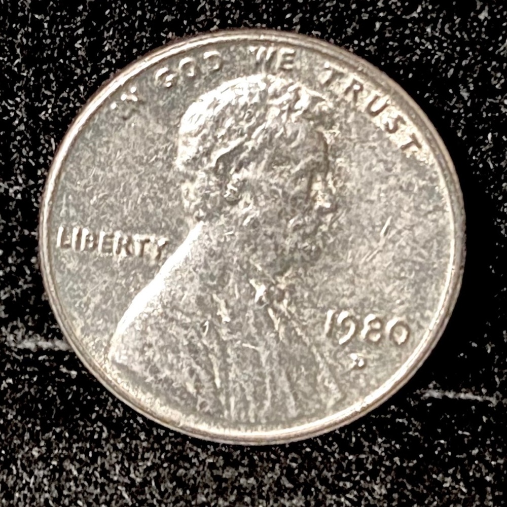 RARE Silver 1980 Lincoln Cent